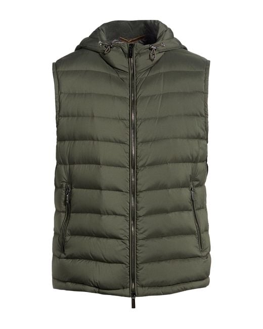 Moorer Green Gilet for men