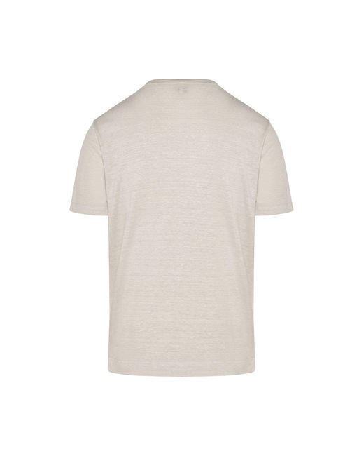 T-shirt di Fedeli in White da Uomo