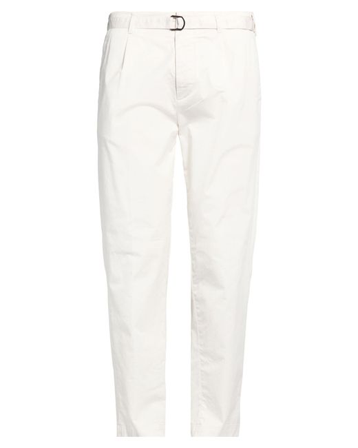Officina 36 White Pants for men