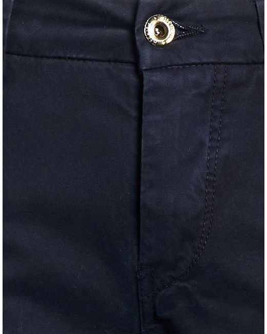 RE_HASH Blue Midnight Pants Cotton, Elastane for men