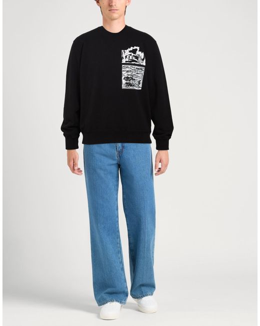 Edwin Black Sweatshirt for men