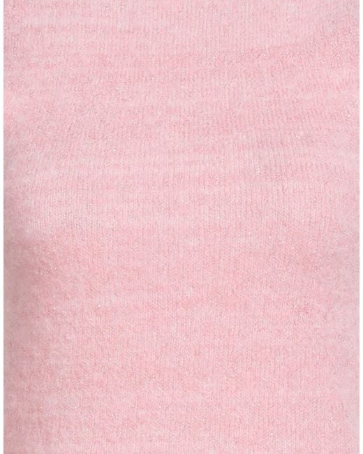 ViCOLO Pink Turtleneck Polyester, Polyamide