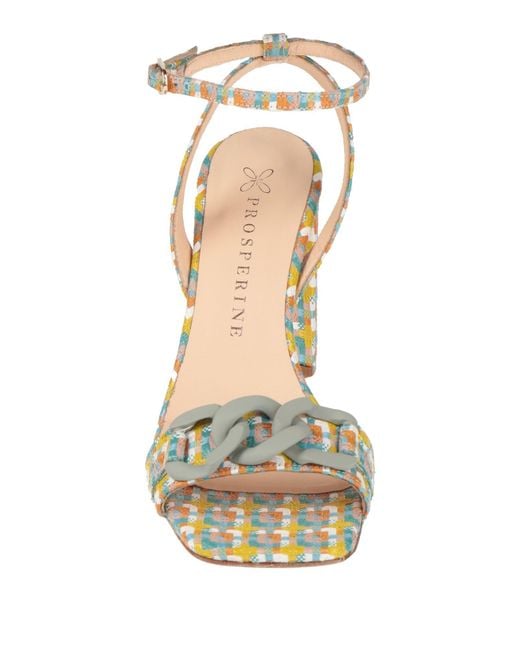 PROSPERINE® Metallic Sandals