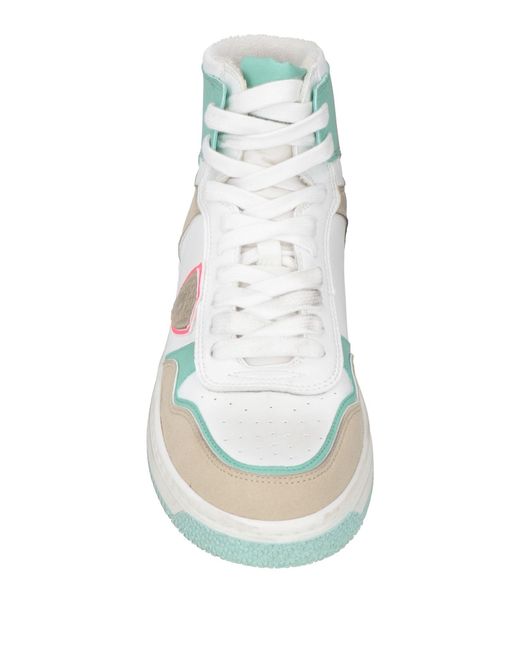 Philippe Model Green Trainers