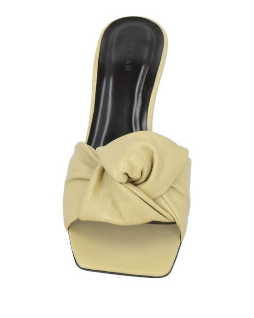 By Far Natural Sandals