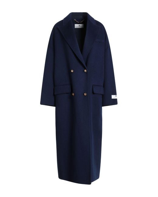 Cappotto di Elisabetta Franchi in Blue
