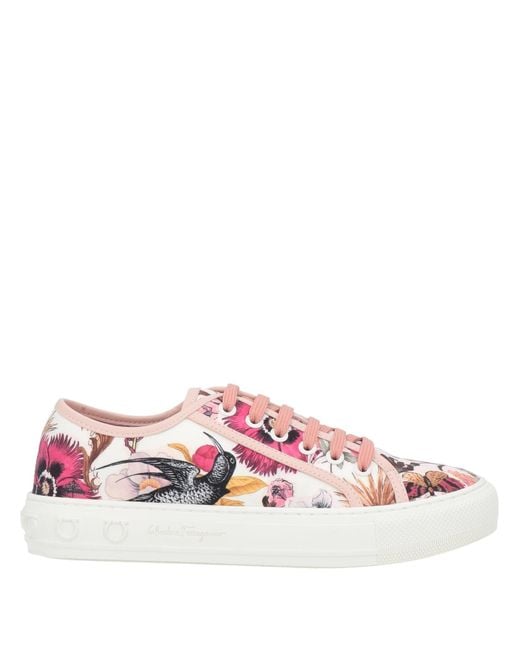 Ferragamo Pink Trainers