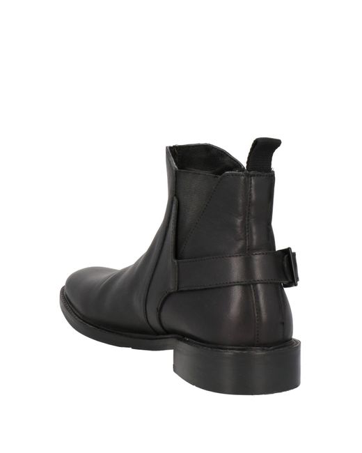 Antony Morato Black Ankle Boots for men