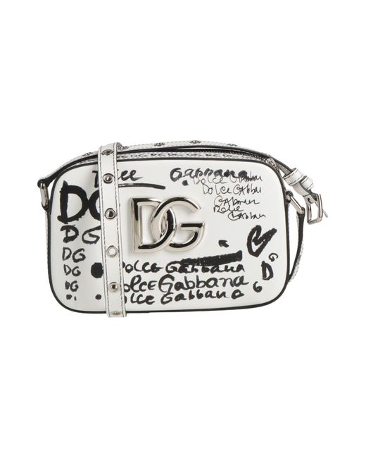 Dolce & Gabbana White Umhängetasche