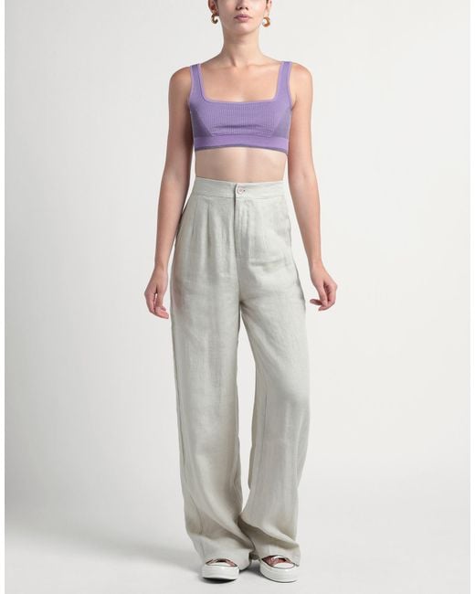 Top Nagnata de color Purple