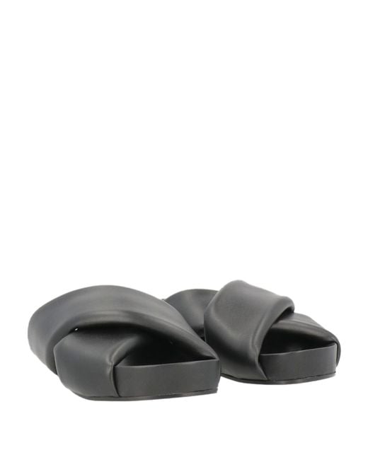 Jil Sander Gray Sandals