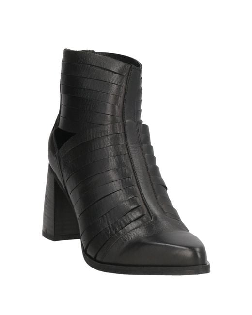 Baldinini Black Ankle Boots Calfskin