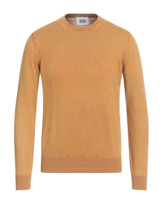 Pullover Alpha Studio pour homme en coloris White
