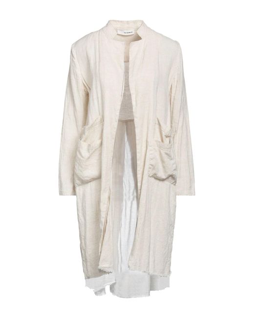 UN-NAMABLE White Overcoat & Trench Coat