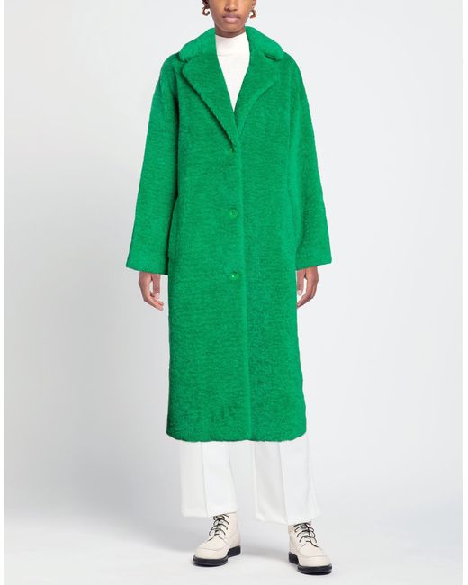 Stand Studio Green Shearling & Teddy