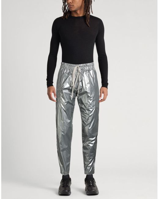 Rick Owens X Champion Gray Pants Polyamide for men