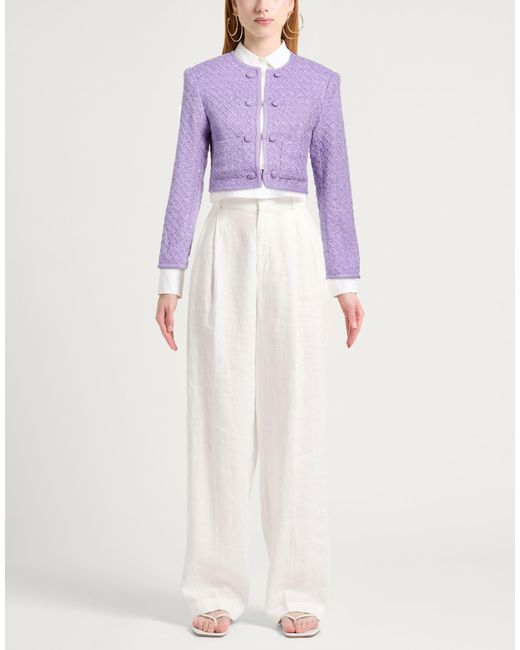 ROTATE BIRGER CHRISTENSEN Purple Jacket