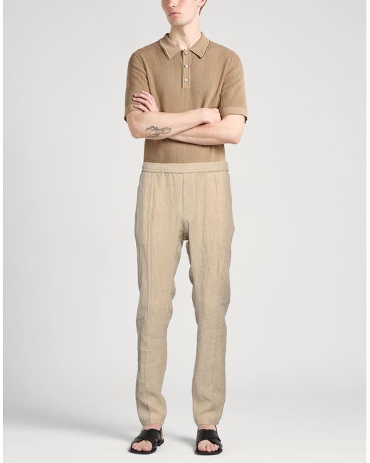 Emporio Armani Natural Trouser for men