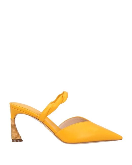 Rodo Yellow Mules & Clogs