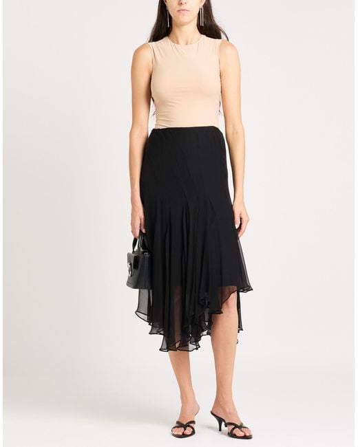 N°21 Black Midi Skirt