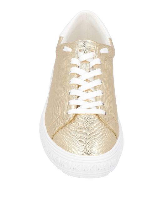 MICHAEL Michael Kors White Sneakers Polyurethane, Polyester