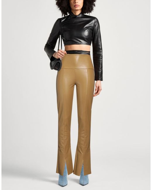 Norma Kamali Natural Trouser