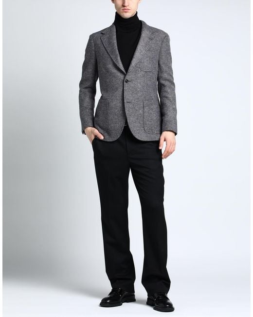Boglioli Gray Blazer for men