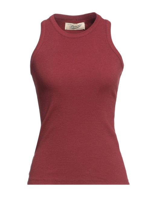 Pence Red Tank Top
