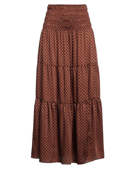 Maje Brown Maxi-Rock