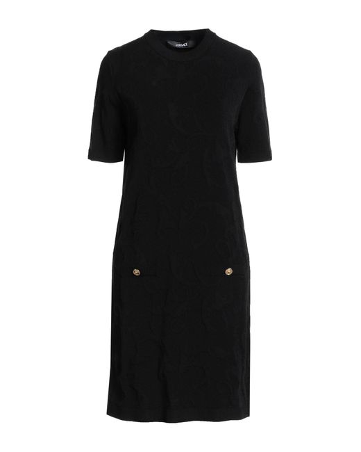 Versace Black Midi Dress