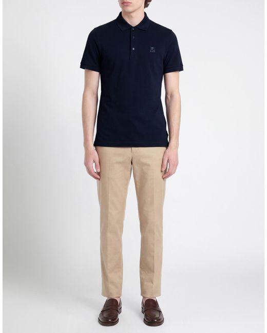 Fendi Blue Polo Shirts for men