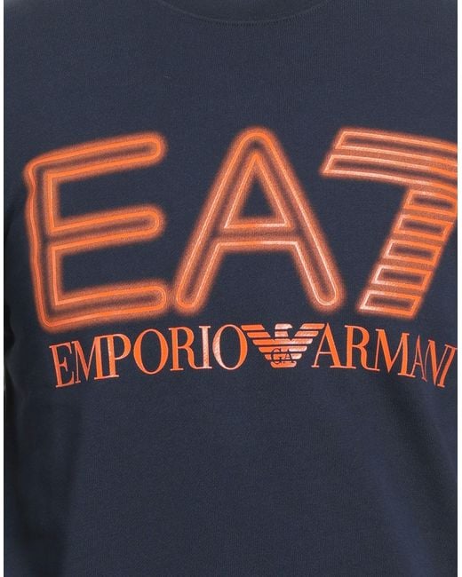 EA7 Blue Sweatshirt for men