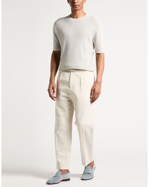 Manuel Ritz White Jumper for men