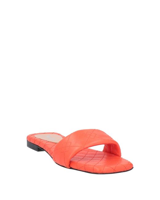 Pollini Pink Sandals Leather