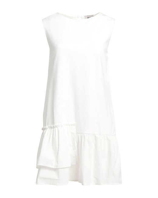 Alpha Studio White Mini Dress