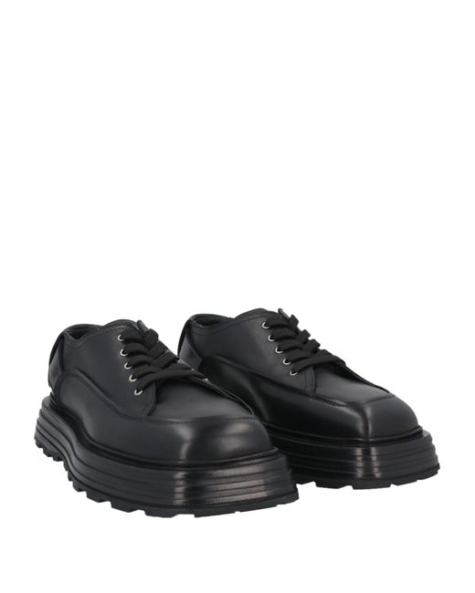 Zapatos de cordones Jil Sander de hombre de color Black