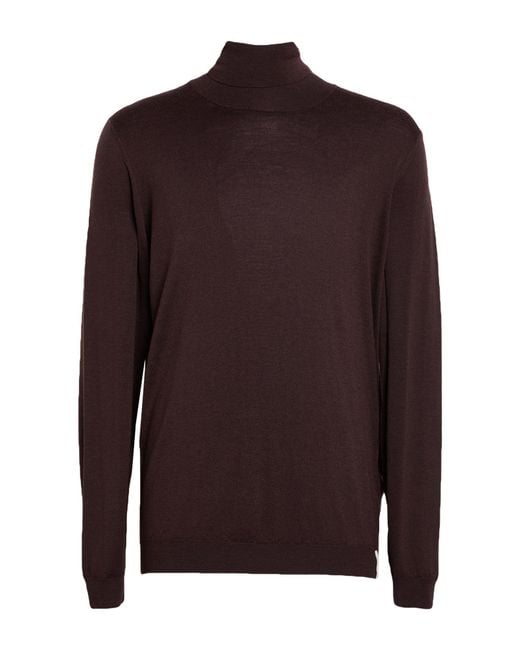 Brooksfield Brown Turtlenecks for men