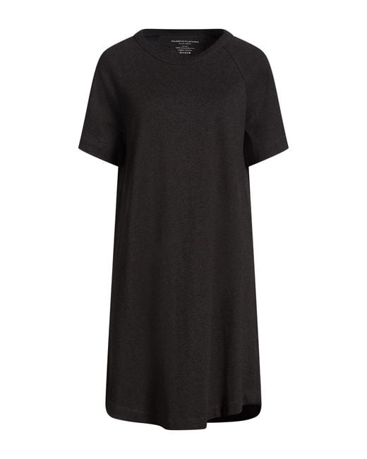 Majestic Filatures Black Charcoal T-Shirt Organic Cotton