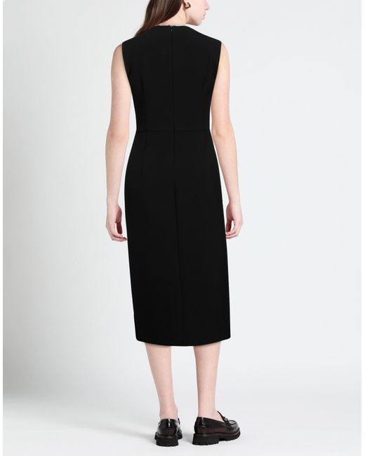 Peserico Black Midi Dress