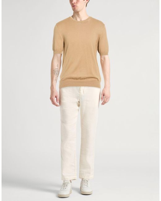 Boglioli Natural Sweaters for men