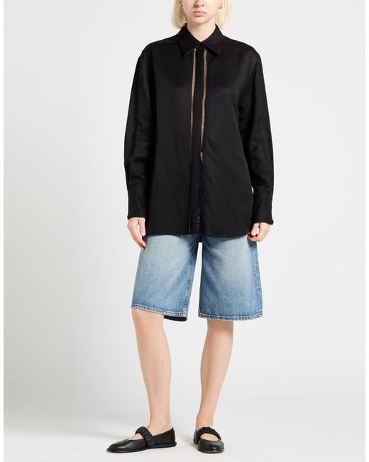 Boss Black Shirt Viscose, Linen