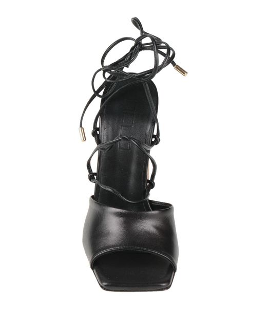 NCUB Black Sandals
