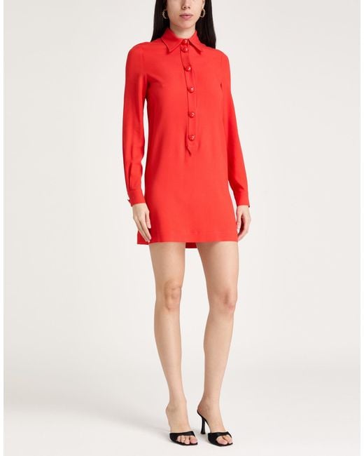 Moschino Red Mini Dresses