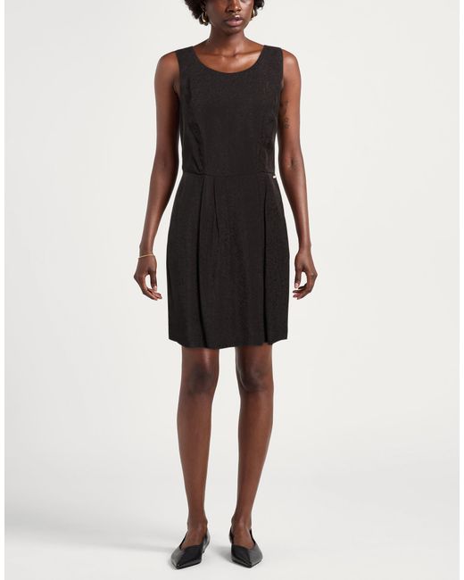 ARMANI EXCHANGE Black Mini Dress