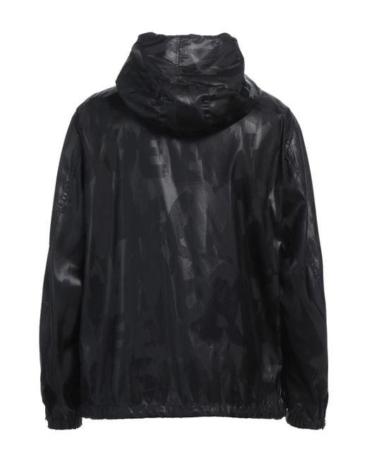 McQueen Black Jacket Polyester, Polyamide for men