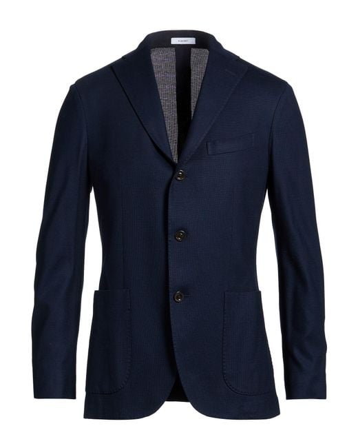 Boglioli Blue Blazer for men