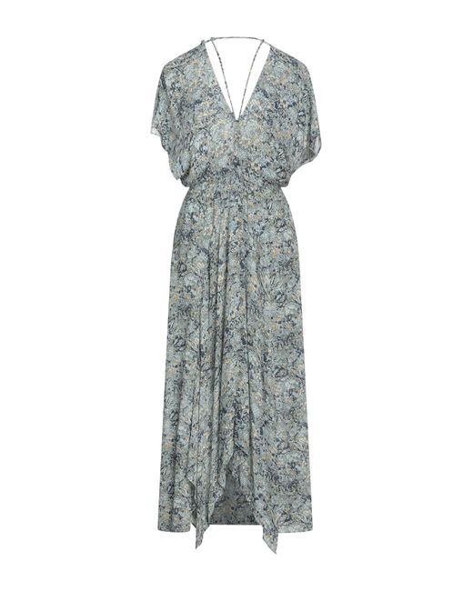 Maje Gray Midi Dress