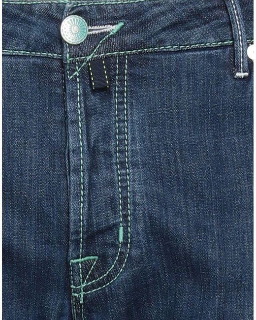 Jacob Cohen Blue Jeans Cotton, Elastane for men