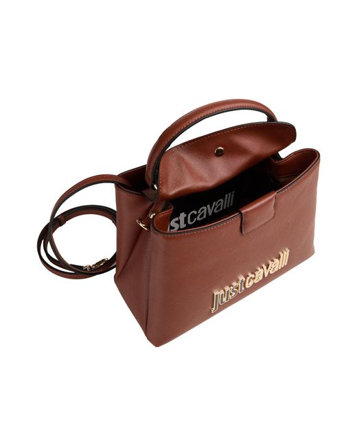 Just Cavalli Brown Handbag