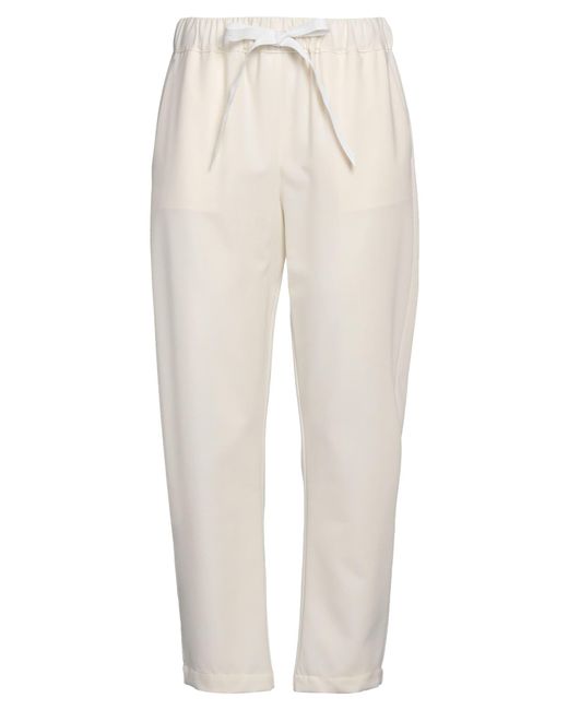 Semicouture White Trouser